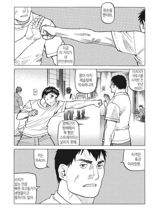 수싸움과 전략의 묘미가 좋았던 종합격투기(슈토) 만화_1.webp