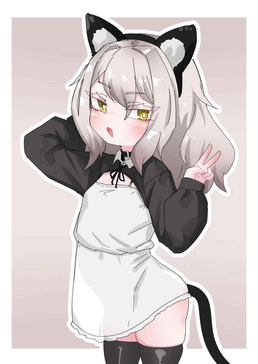 약후) 엣찌한 원피스 냥이 낙서