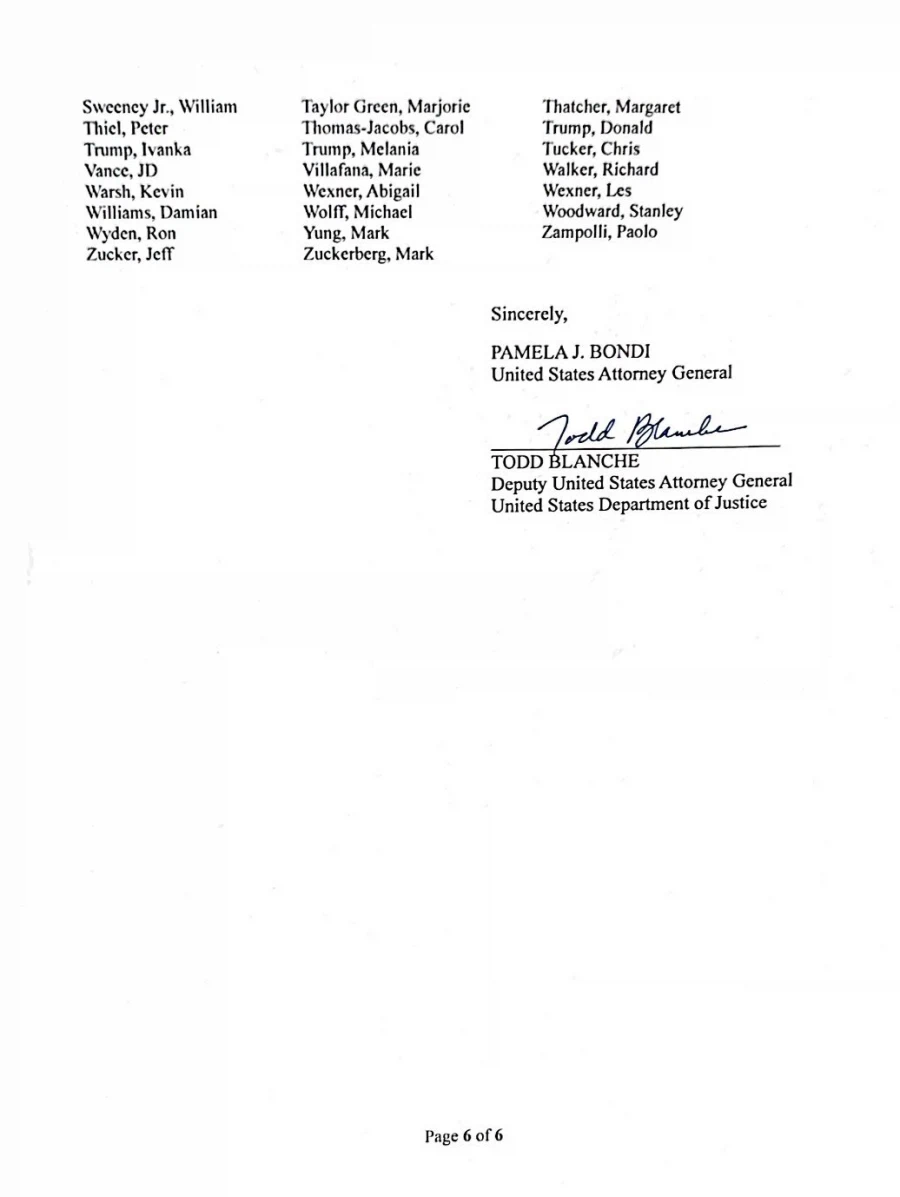 미 법무부, 엡스타인 파일에 언급은 되나 사건과 무관한 듯한 인물 목록 공개_3.webp