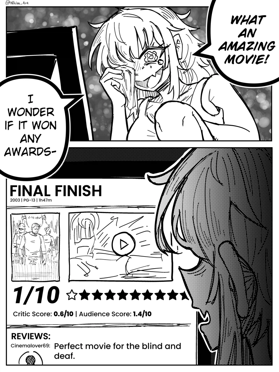 영화를 재밌게 봤는데 망작이였다.jpg