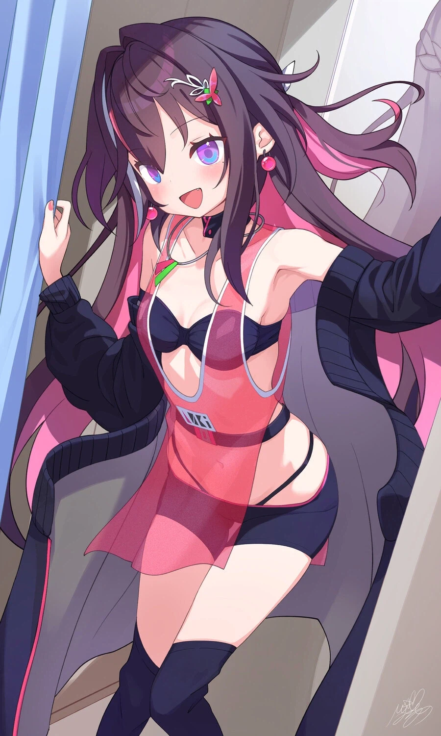 버튜버) 의외로 야한거