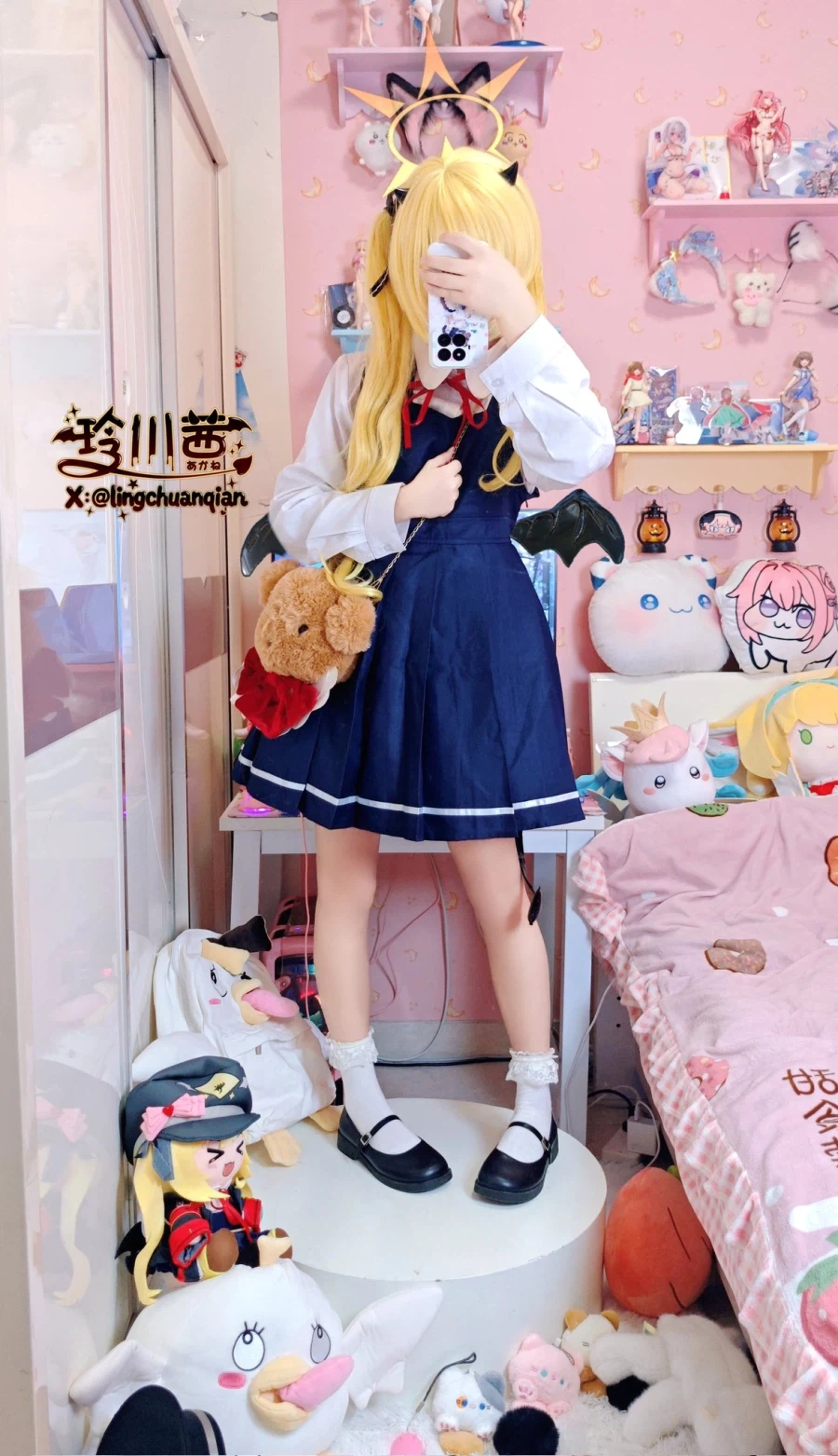 블루아카) 중국인의 이부키 코스프레