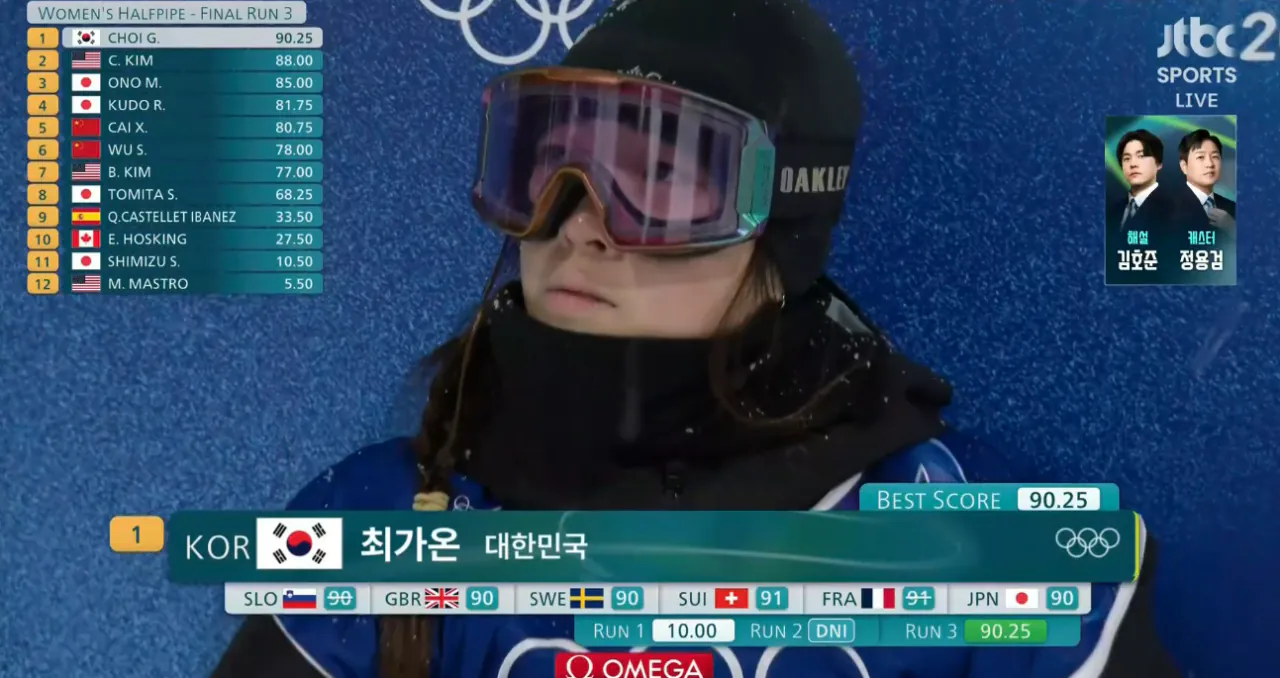 감동적인 최가온 결승 금메달  장면 .mp4