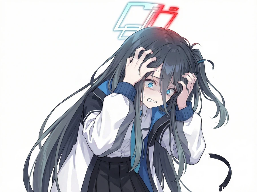 블루아카)가끔가다 절대 케릭터들 평상시에 안하는 표정 보고싶음.._1.webp