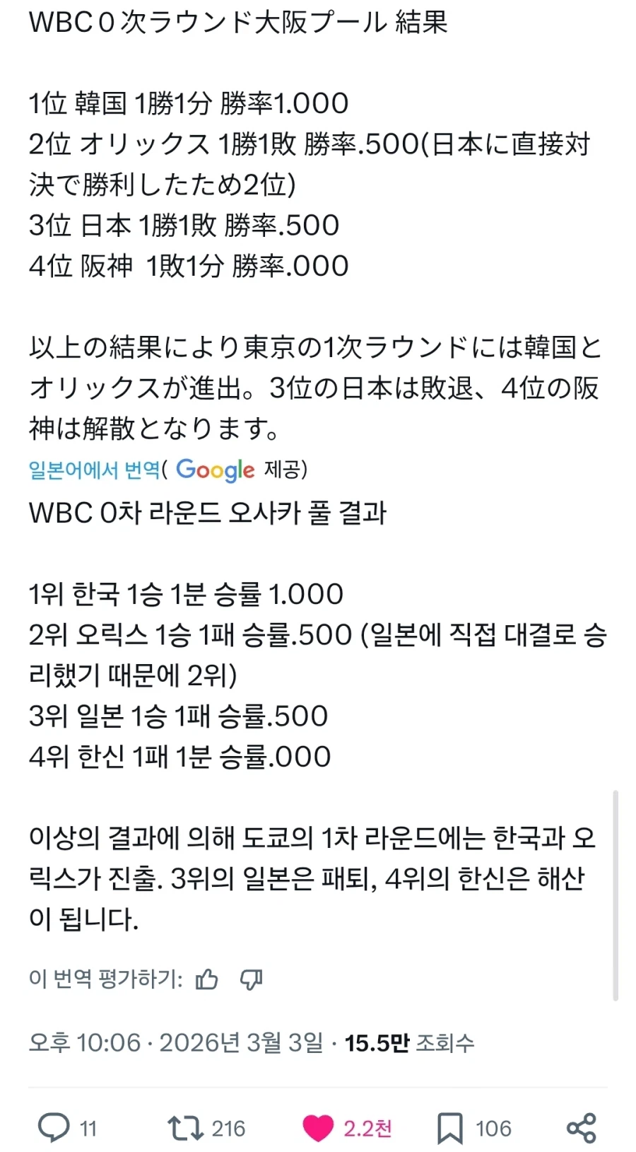 오사카에서 열린 wbc 평가전 광기의 반응_3.webp