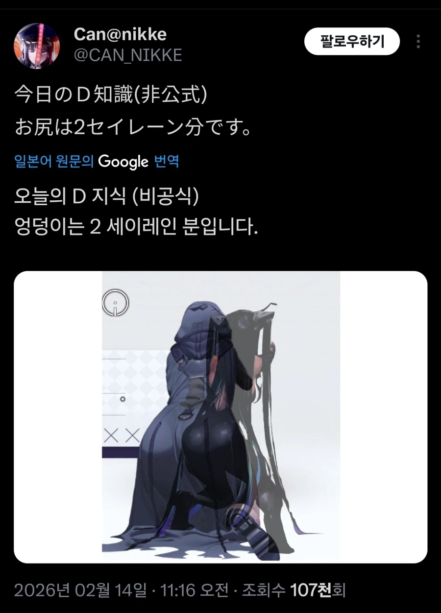 니케)의외의 D 빵댕이 특징