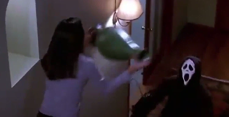 쫓아오던 살인마의 당황