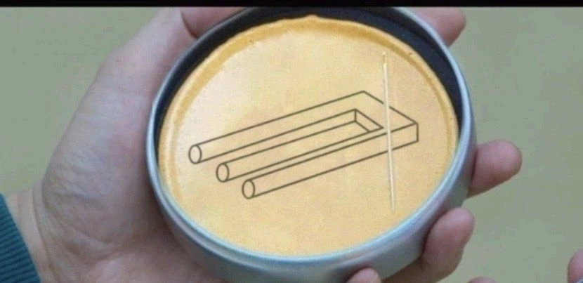 오징어게임의 달고나 뽑기