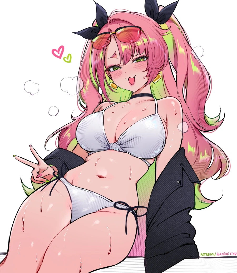 [약후,젠레스] 흰색 비키니 니콜