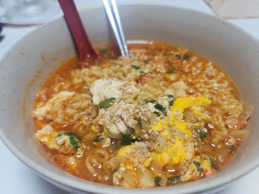 유게에서...내가 제일...라면을 잘 끓인다...