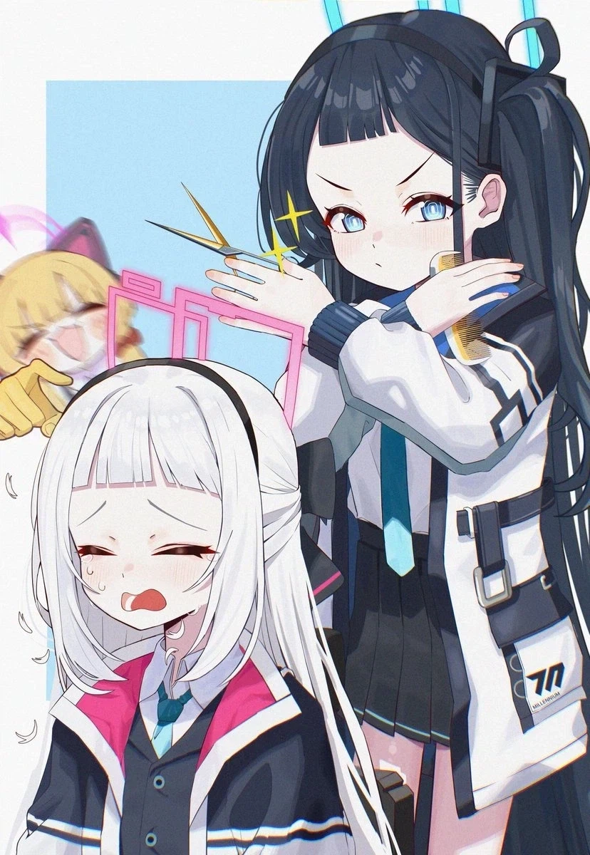 블루아카) 케이 예쁘게 만들어드리겠습니다!