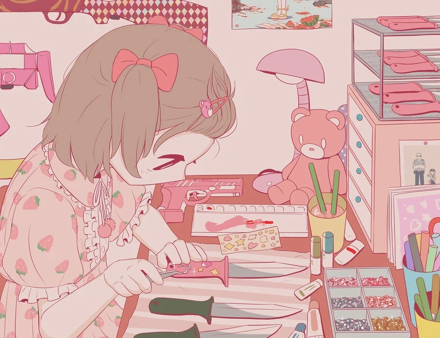 공항에서 걸린 마법소녀 만화.manhwa_9.webp