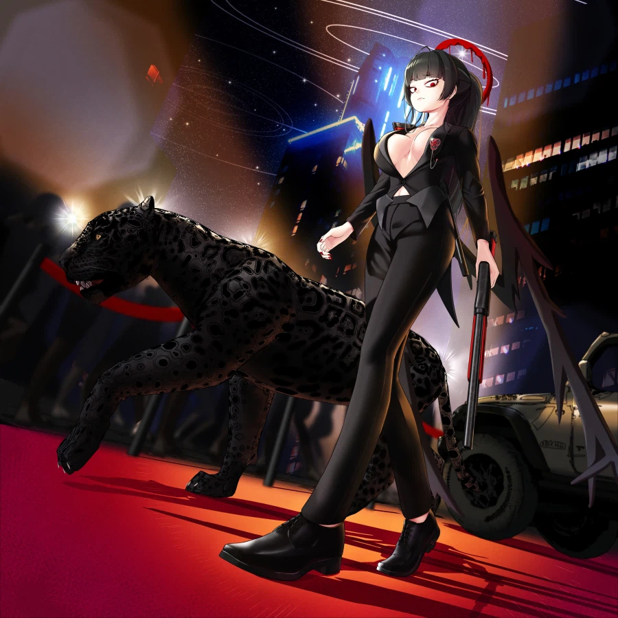 블루아카) 정장 츠루기 그려옴_1.webp