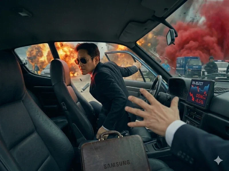 휴 겨우 탑승했네...형 어디가요!