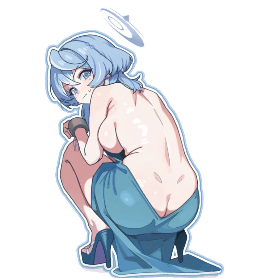 블루아카) "그냥 알몸으로 다니는게 날거같아 ㅎ"