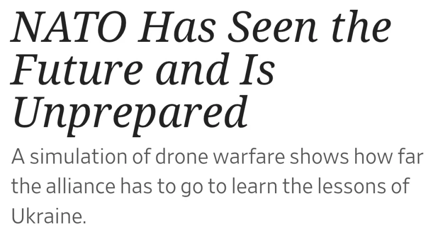 나토군 2개 대대, 우크라이나군 100여명에게 전멸