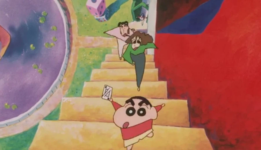 짱구) 이 조커를 저기에 끼워 넣으면 마카오와 조마를 물리칠 수 있어요.