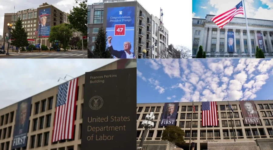 어딘가 기시감이 드는 워싱턴 dc 연방정부 건물 근황