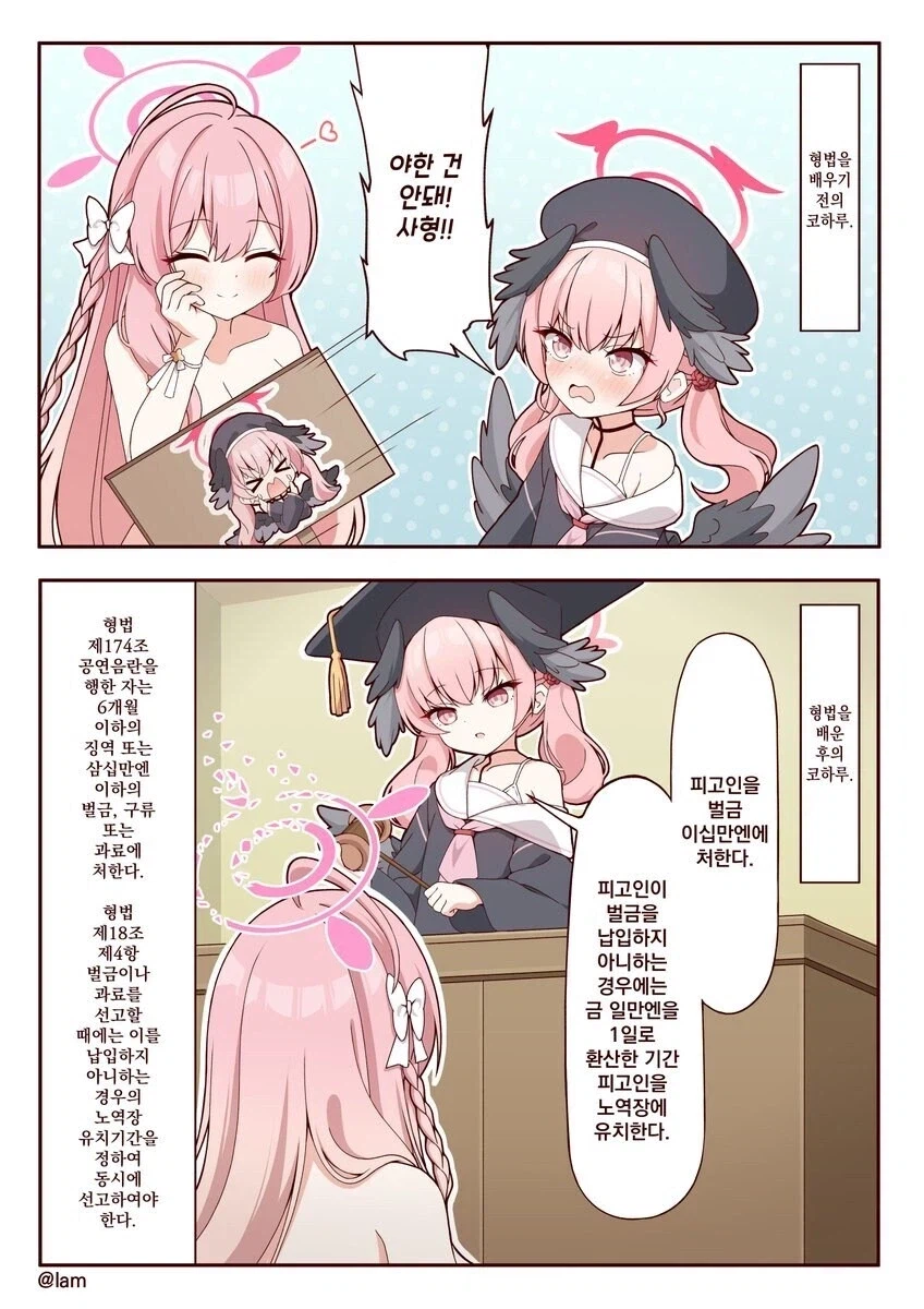 [블루아카] 코하루 테러