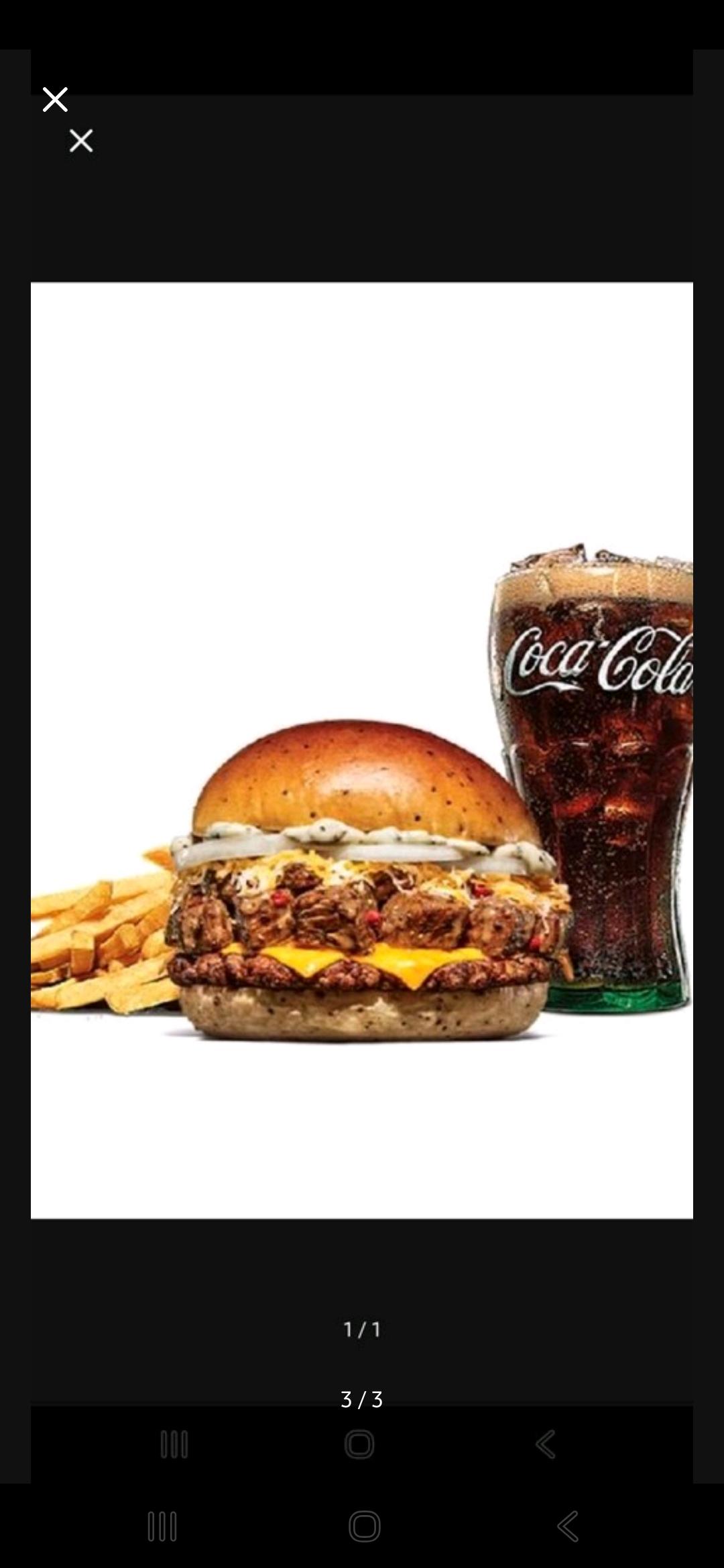 버거킹 사기당했어요