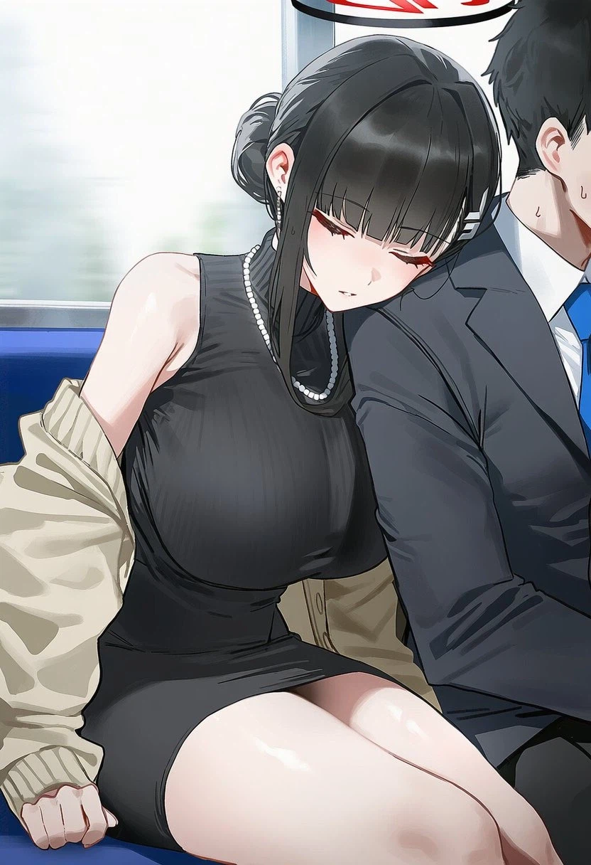 블루아카) 많이 피곤했던 학부모님