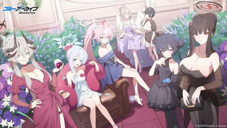 [블루아카]블루아카 5주년 페스 일러의 비밀