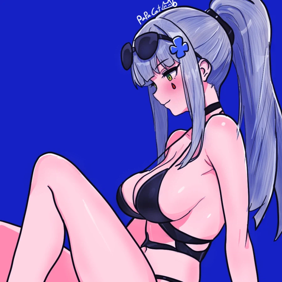 (소전2)짱예쁜 수영복 클루카이 그려왔덩