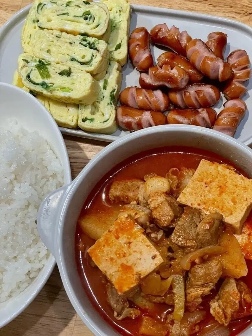 한국인이라면 환장할 밥상