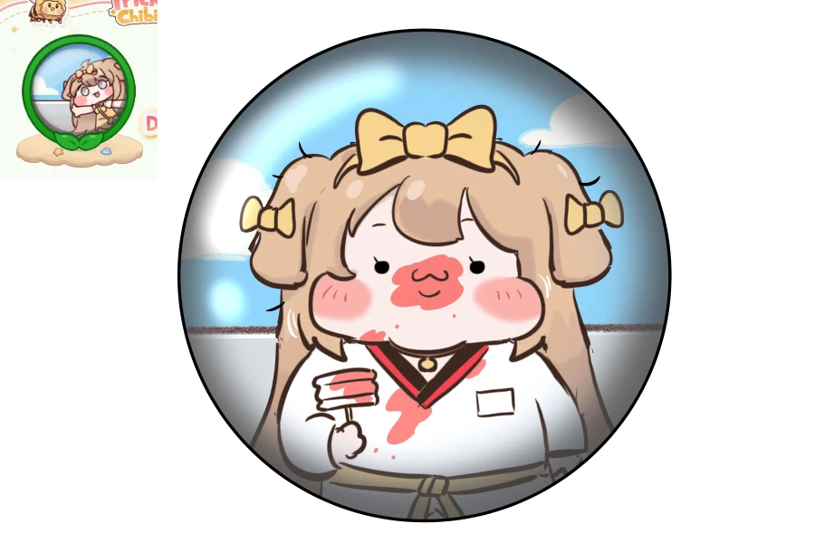 트릭컬)낙서낙서