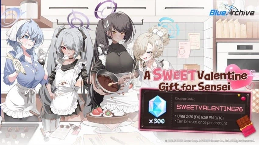 블루아카) 글섭 발렌타인 이벤트에 나타난 레이시스트