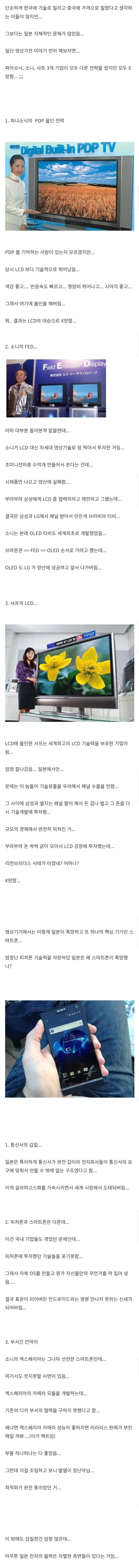 세계 1위였던 일본의 전자산업이 몰락한 과정.jpg