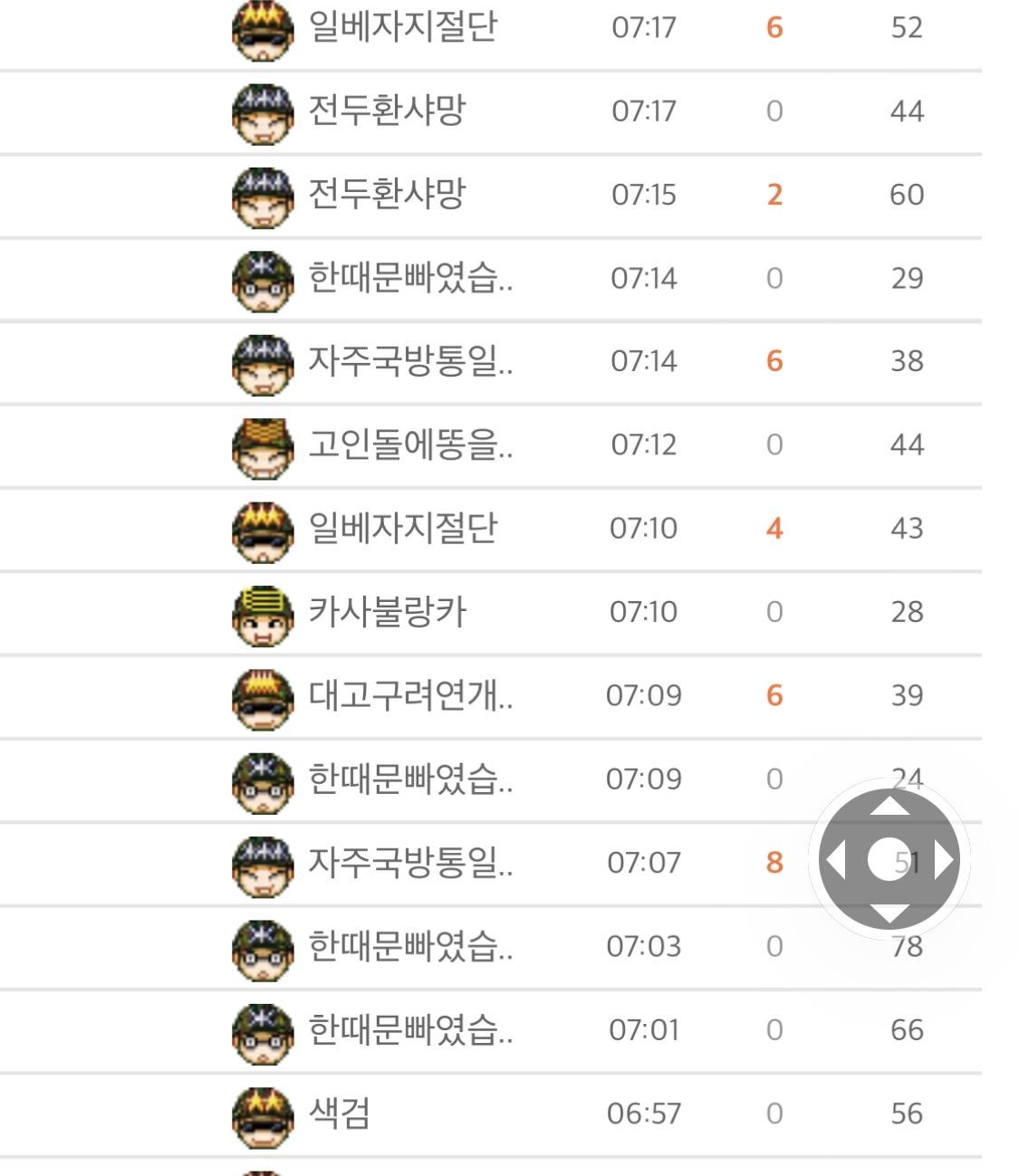 버러지 4마리 동시등장ㅋㅋㅋ