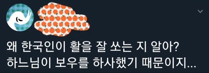 한국인이 활을 잘 쏘는 이유.jpg