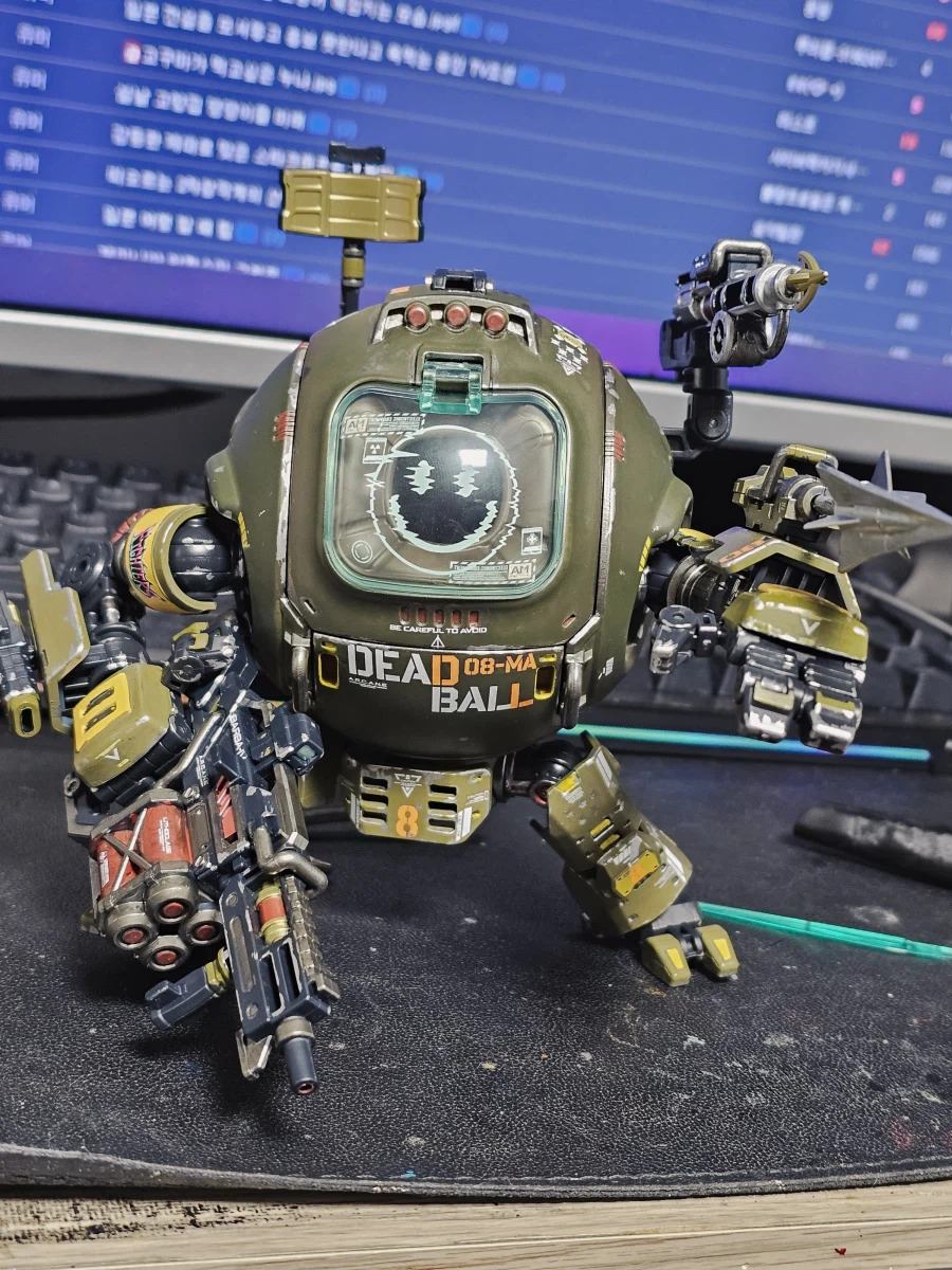 피규어)와이프가 이런걸 선물해줬는데 다시 도색해봤다_5.webp