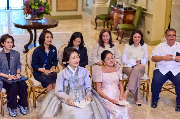 [포토] 김혜경 영부인