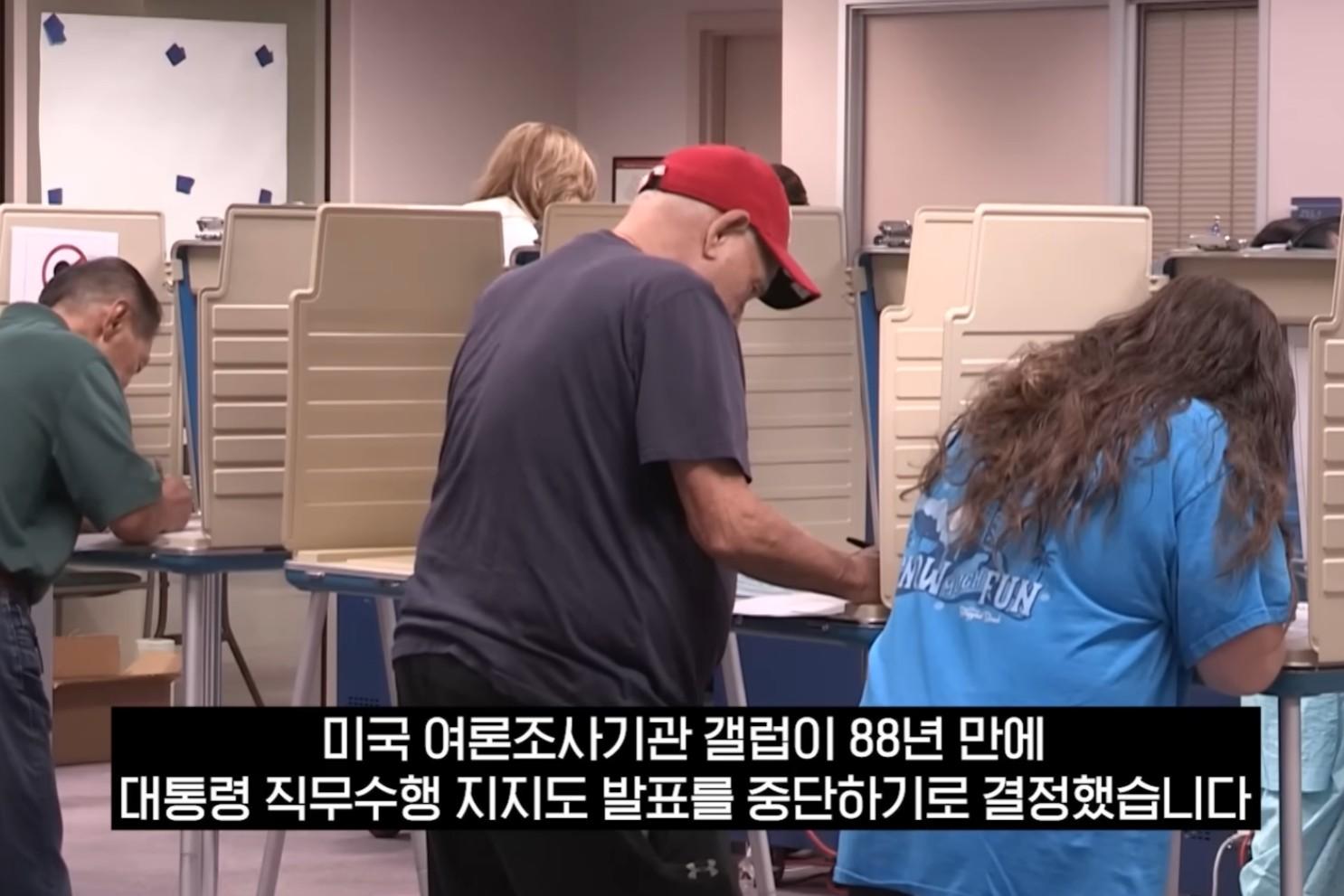 갤럽 이제 대통령 직무수행 지지도 발표 안하겠다 선언했네요.