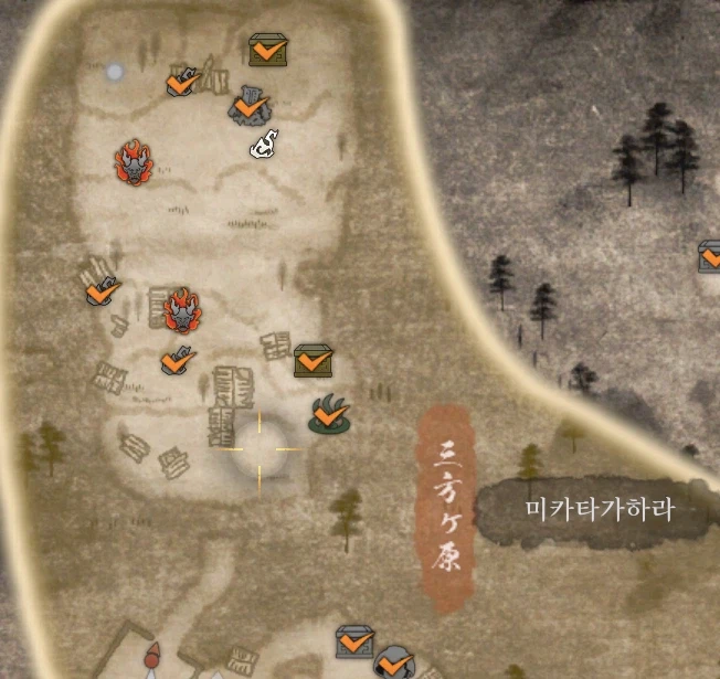 미카타카하라 윗지역 다시 갈수 없나요?