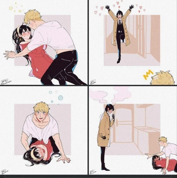 스파이패밀리) 천하의 유리도 돌아갈듯