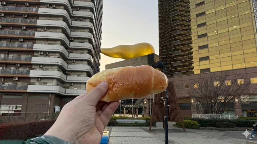 소금빵 똥이랑 같이 먹음