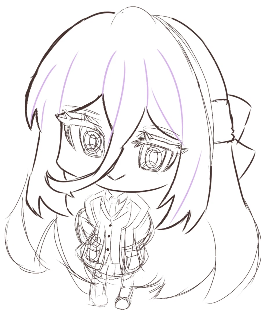 블루아카) 케이 이렇게 그리는 거 맞나요?_1.webp