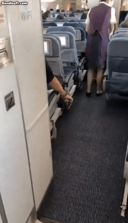 펌) 승무원 도촬하는 횽