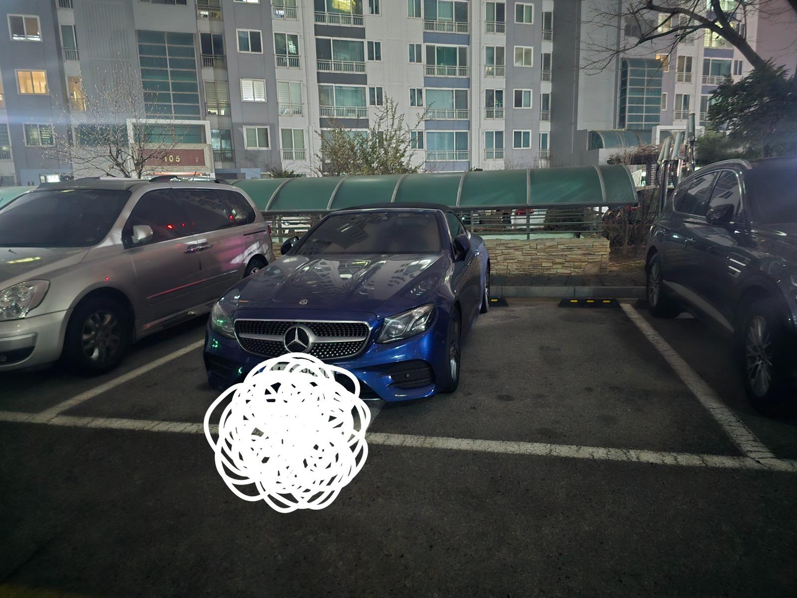 주차를 왜 이렇게 하는지? 꾸준히 저러시던데