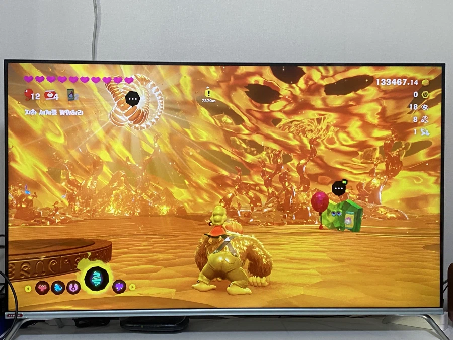 동키콩바난자 포스트게임중 1609에서 계층이동 가능한가요?