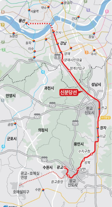 민영화가 무서운이유, (지하철 신분당선 요금)