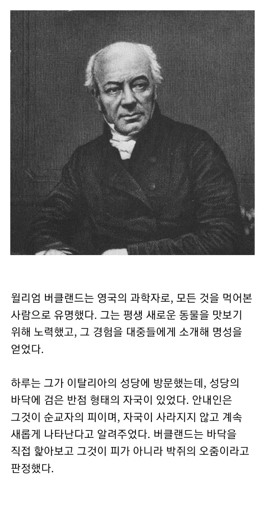 권위있는 19세기 과학자의 성분 분석 기법