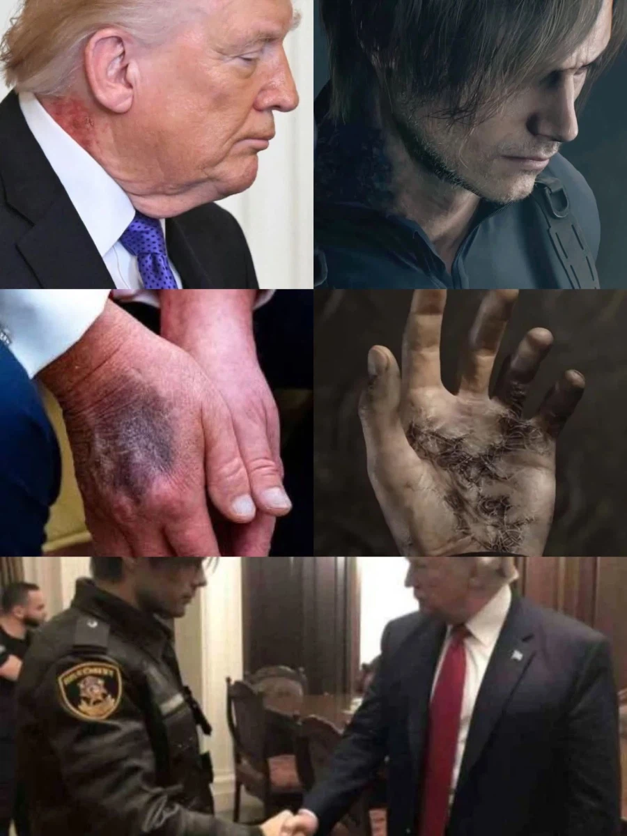 레지던트 이블 레퀴엠 밈이 되어버린 대통령