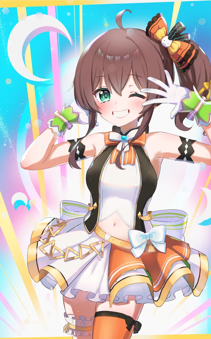 버튜버) 마츠리 신곡 너무 좋아서 그려왔습니다~