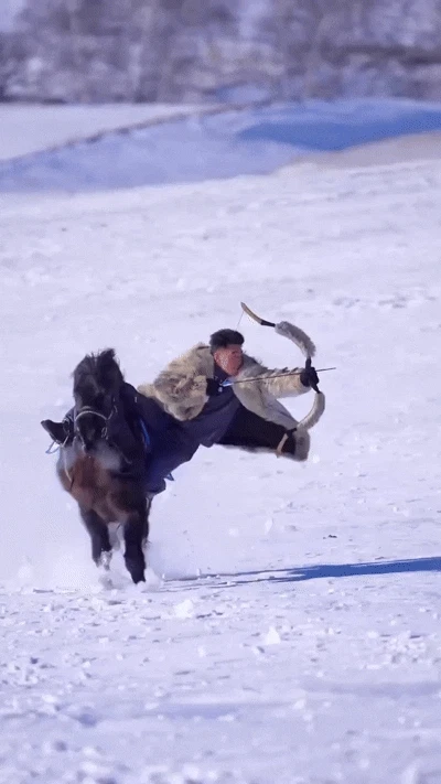 몽골식 활쏘기 기술