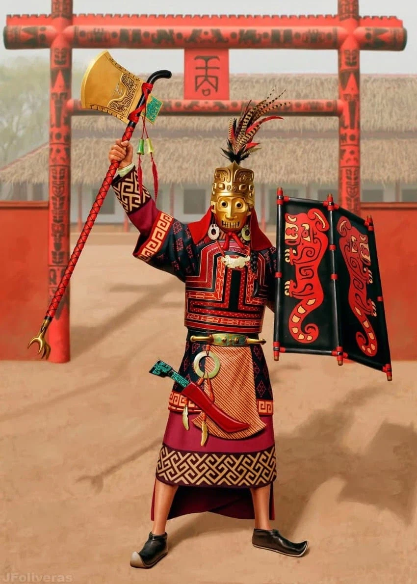 유물을 토대로 복원한 고대 중국 상나라 갑옷.jpg_10.webp