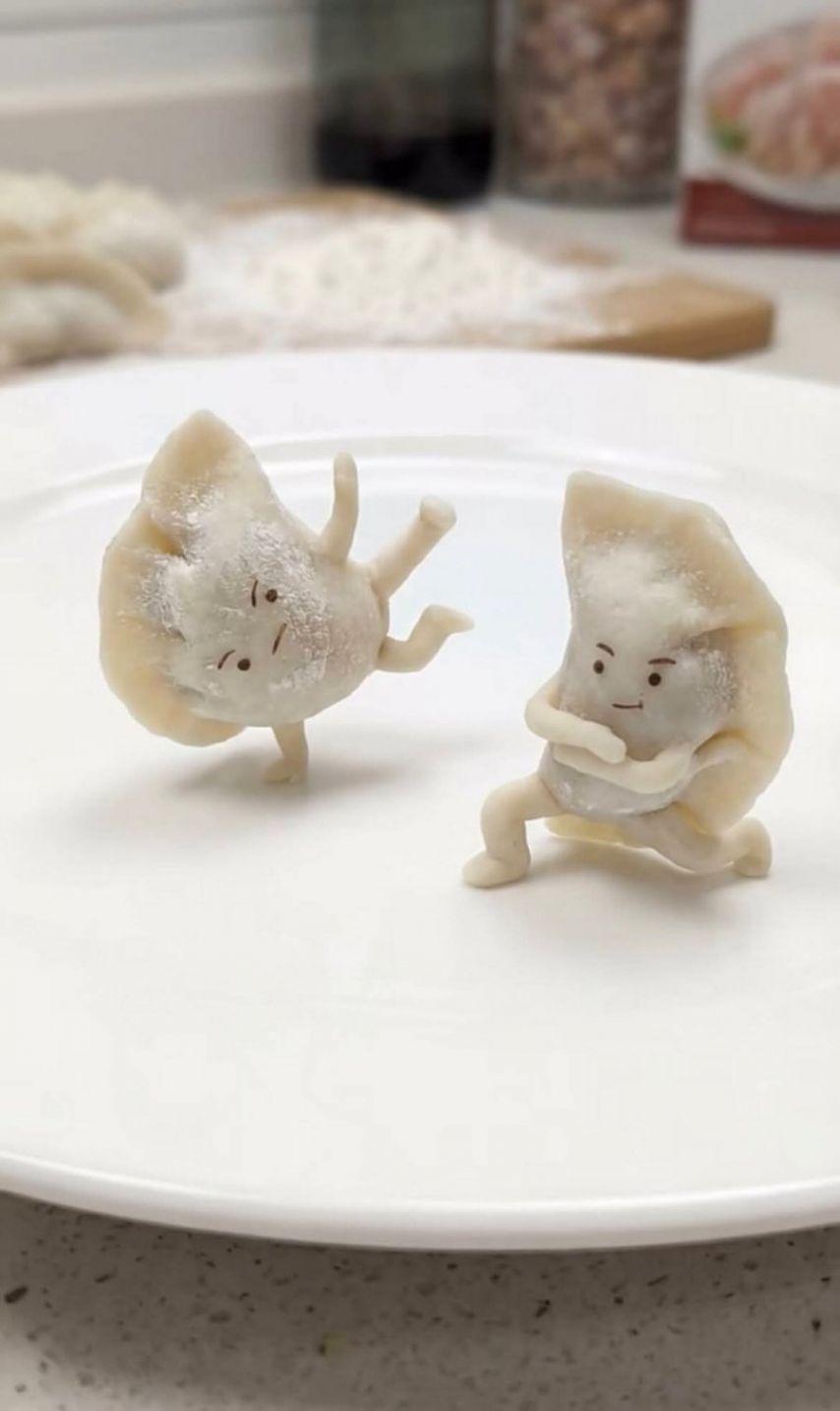 동생이 만든 만두